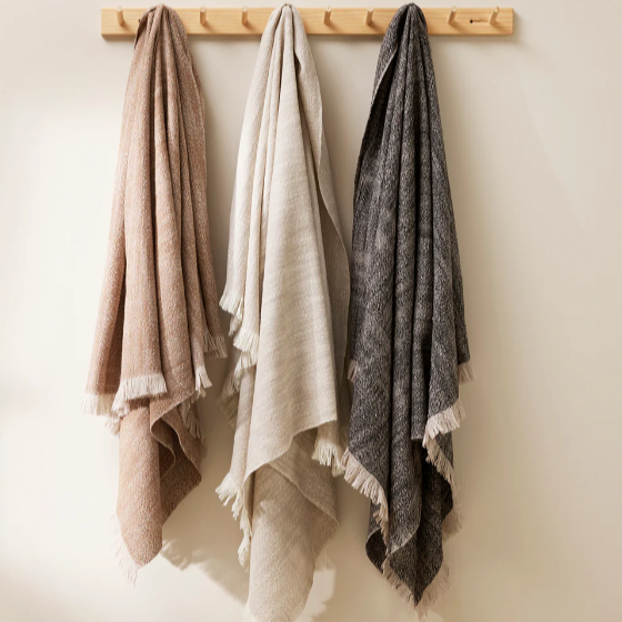 Perendale wool throw 130x170cm – BLACK Concept Store