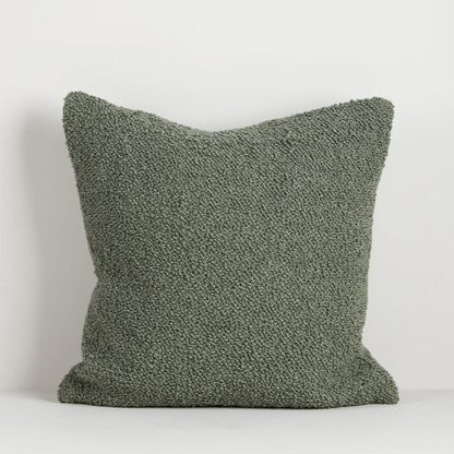 Texture outdoor cushion constructed with recycled materials