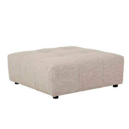 Modern-traditional Sidney Slouch Ottoman for living spaces
