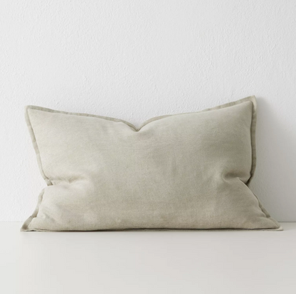 Shop the Fiore 50x50cm and 40x60cm lumbar cushions – linen-blend chenille with vintage-inspired sheen, providing texture and classic elegance for any interior.