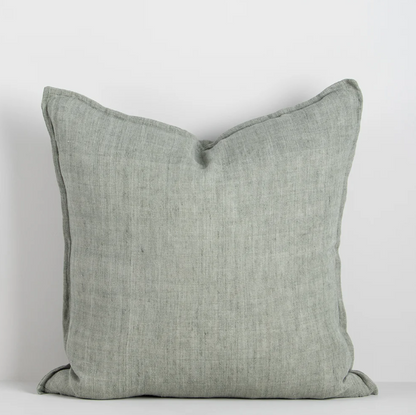 The Cassia 50x50cm cushion is handwoven from 100% linen with a refined flange edge, offering a timeless and contemporary accent for relaxed interiors.