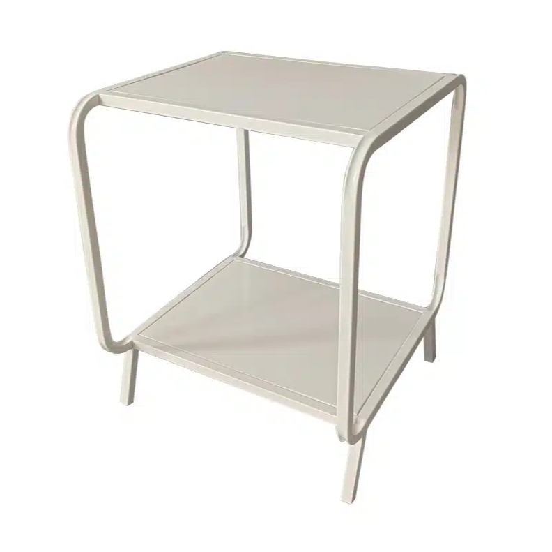 Samui Side Table, iron side table, compact accent table, contemporary side table, minimalist table