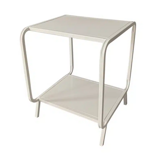 Samui Side Table, iron side table, compact accent table, contemporary side table, minimalist table
