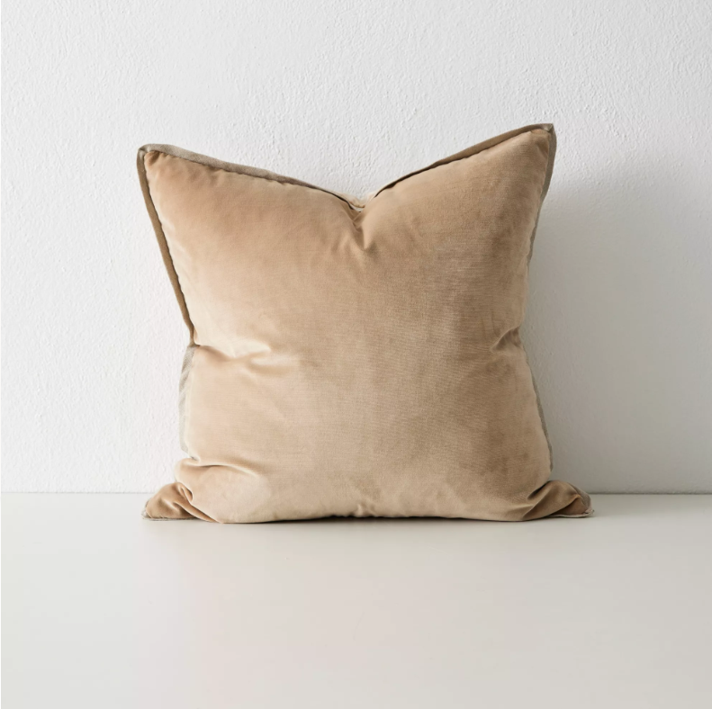 Elegant cushion with premium feather inner for comfort