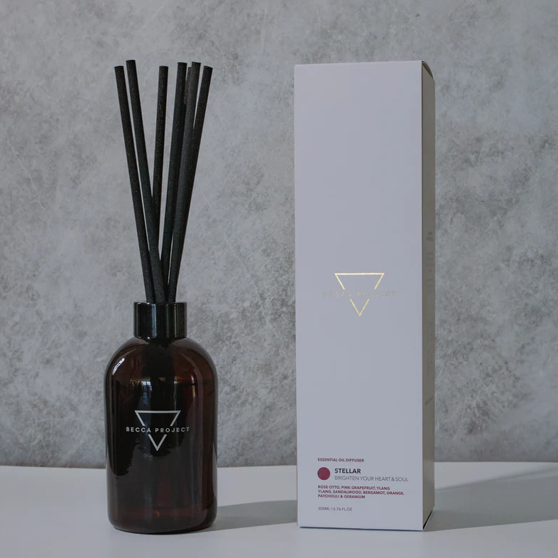 Ylang ylang, sweet orange, white grapefruit, and patchouli ingredients