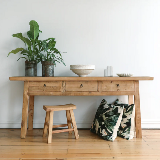 Butchers Block Console