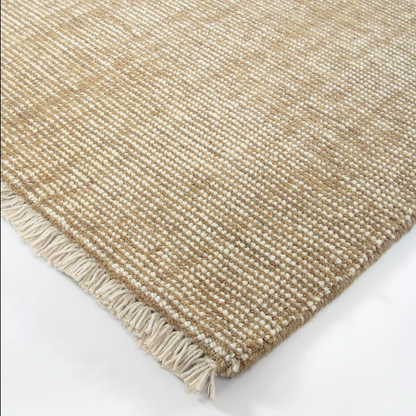 Corbett Rug handcrafted from 100% New Zealand wool with lightly distressed design