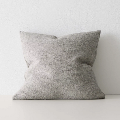 Shop the Laurent 50x50cm cushion – a rich chenille and dry yarn blend with subtle sheen, perfect for adding texture and elegance to contemporary interiors.