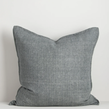 The Cassia 50x50cm cushion is handwoven from 100% linen with a refined flange edge, offering a timeless and contemporary accent for relaxed interiors.