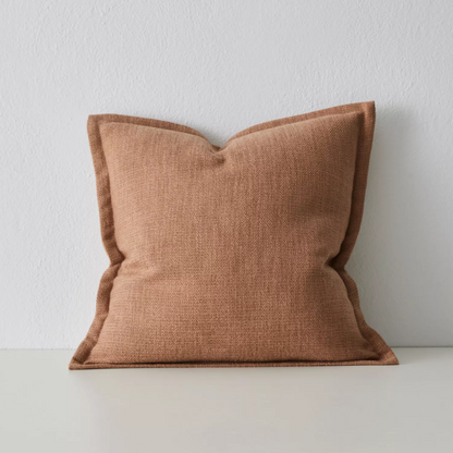 Shop the Figlio 50x50cm cushion – a chunky woven linen-look design with feature flange, perfect for layered styling or as a statement accent in your home.