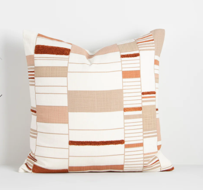 Ana Cushion with Korean Bogaji-inspired linear design – BLACK Concept Store