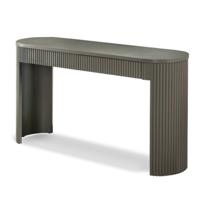 Modern console table with sleek lines and elegant finish
