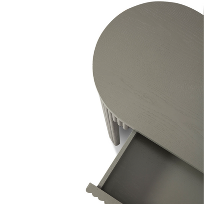 Modern console table with sleek lines and elegant finish