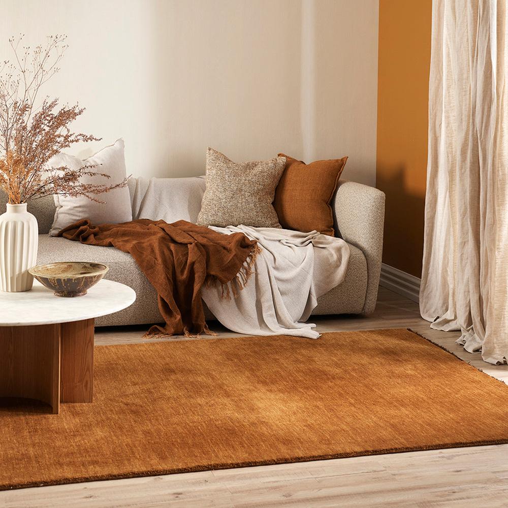 Luxurious Sandringham rug in pecan colourway – BLACK Concept Store