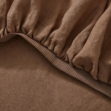 Ravello French flax linen sheets for luxury bedding