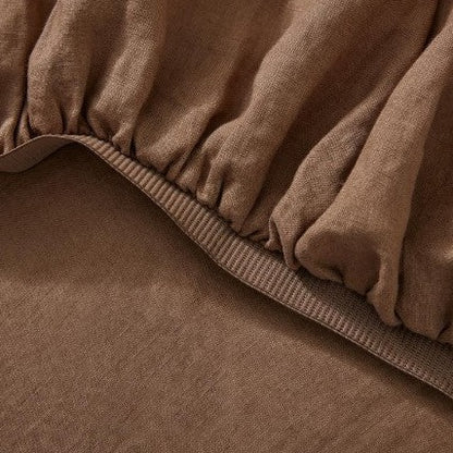 Ravello French flax linen sheets for luxury bedding