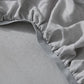 Ravello Linen Sheet - Silver