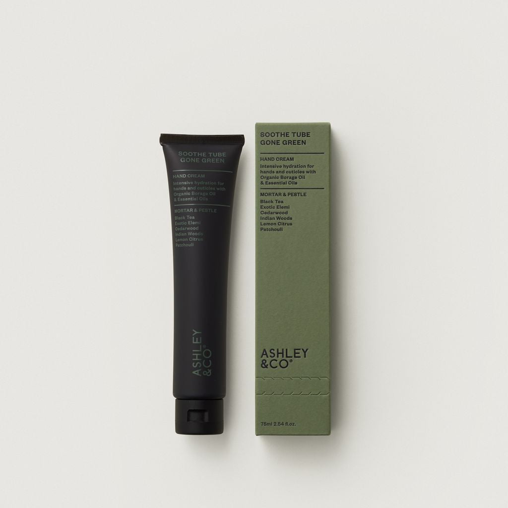 Non-greasy nourishing hand cream with organic borage oil and shea butter