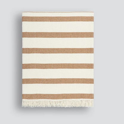 Durable throw perfect for couch or poolside use