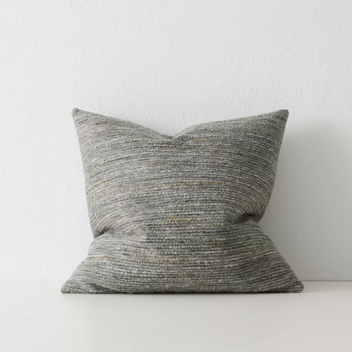 50x50cm decorative cushion with plush feather insert