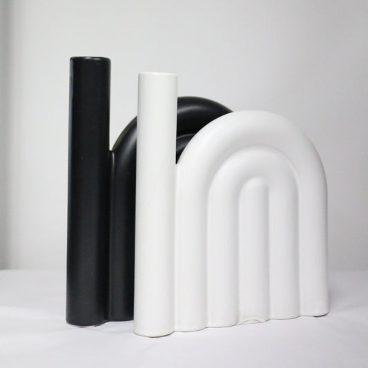 Ceramic Vase white or black