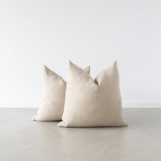 Thread Cushion Linen