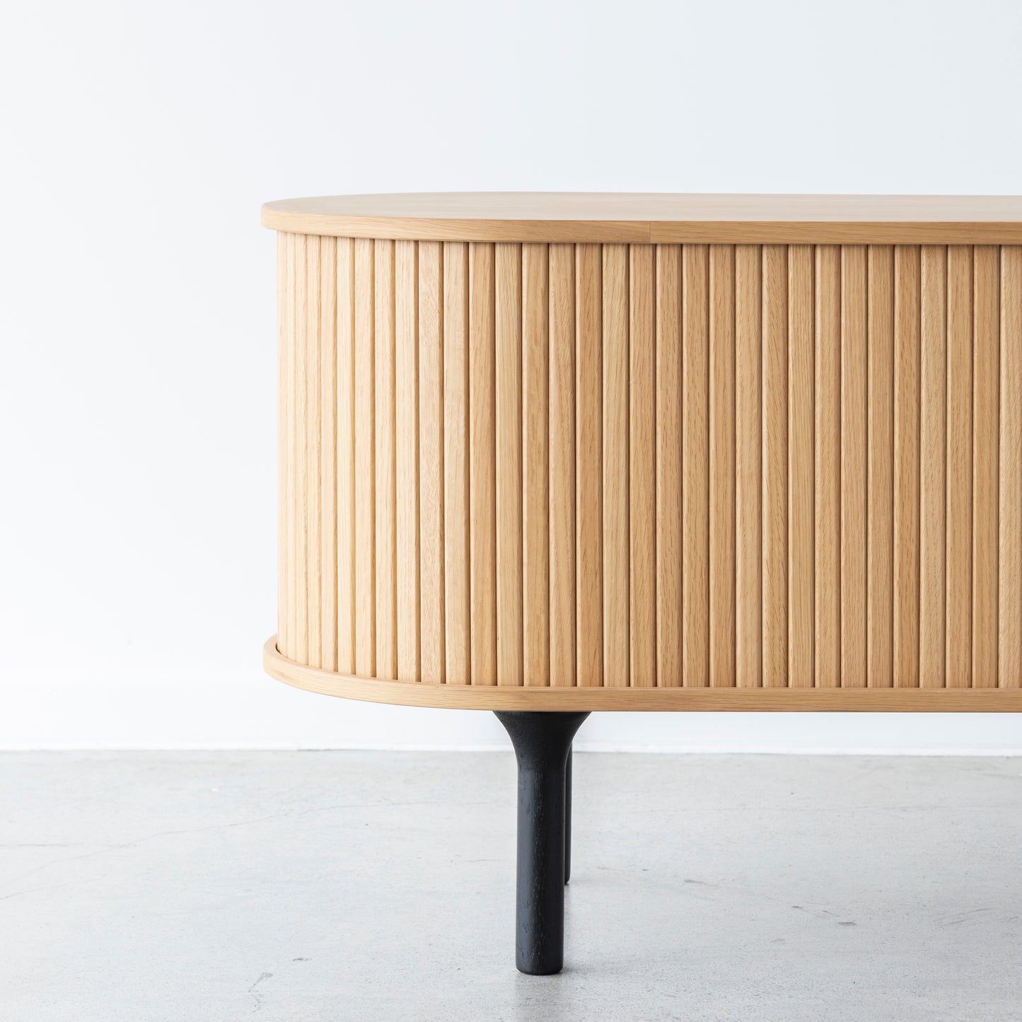 Palliser Media Unit with engineered mitred joints and modern design