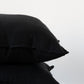 Flaxmill Cushion - 50x50 Black