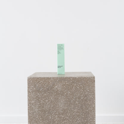 Applying cream to hands for intensive moisture