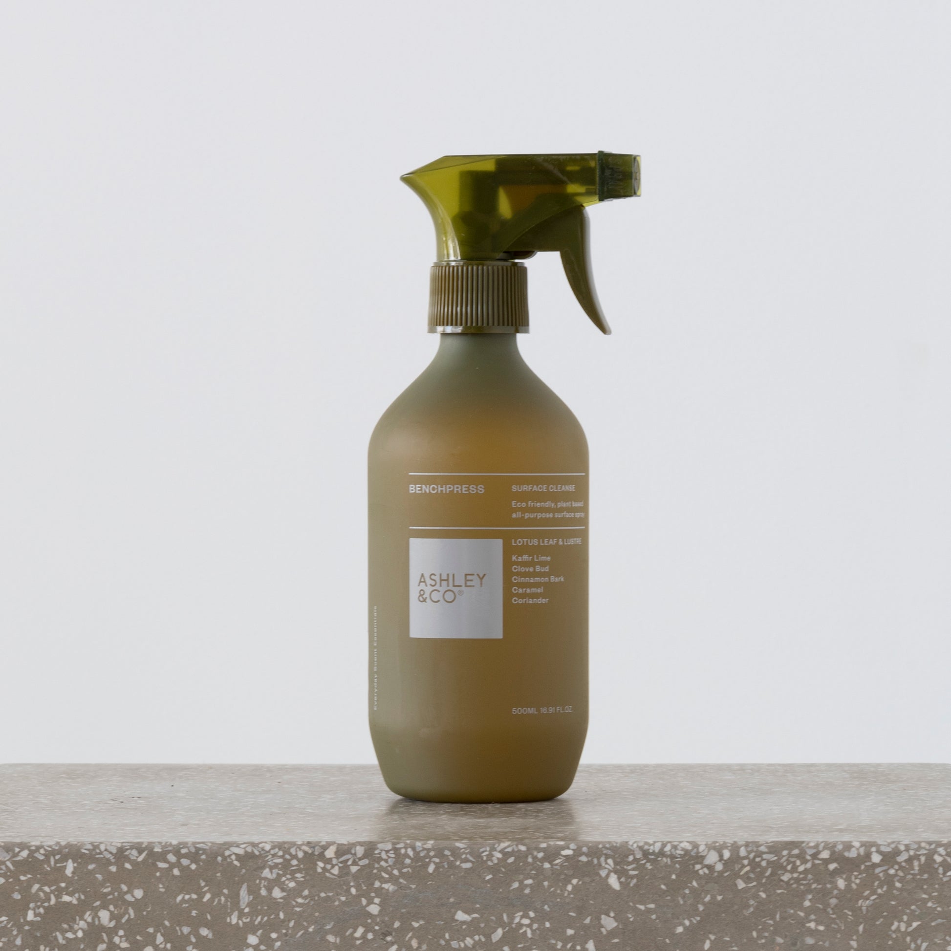 Benchpress 500ml natural surface spray with essential oils