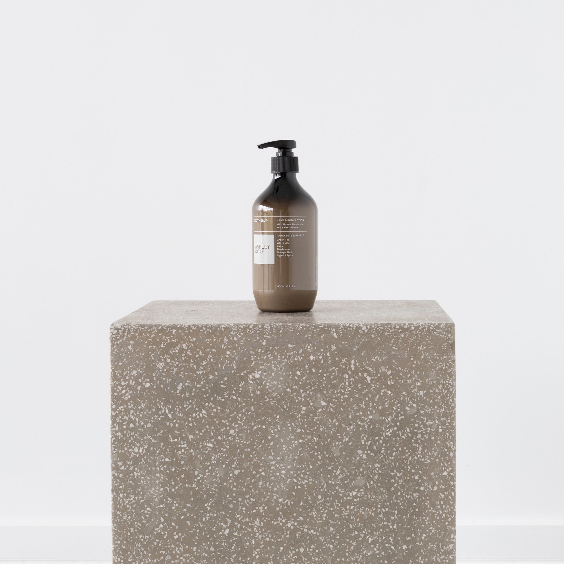 Smooth creamy Sootherup lotion texture on skin