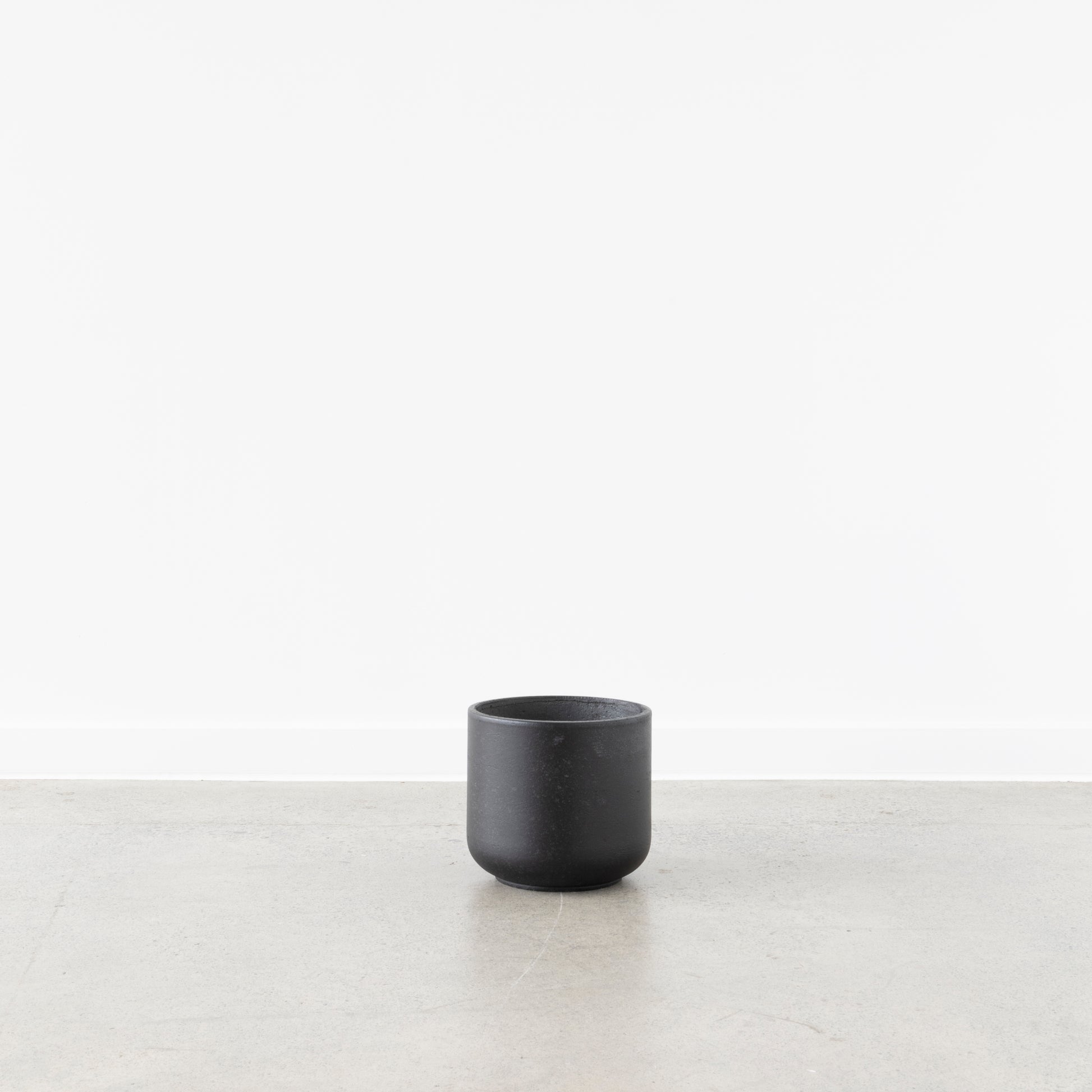 The Rustie Cement Pot with granito finish from BLACK Concept Store