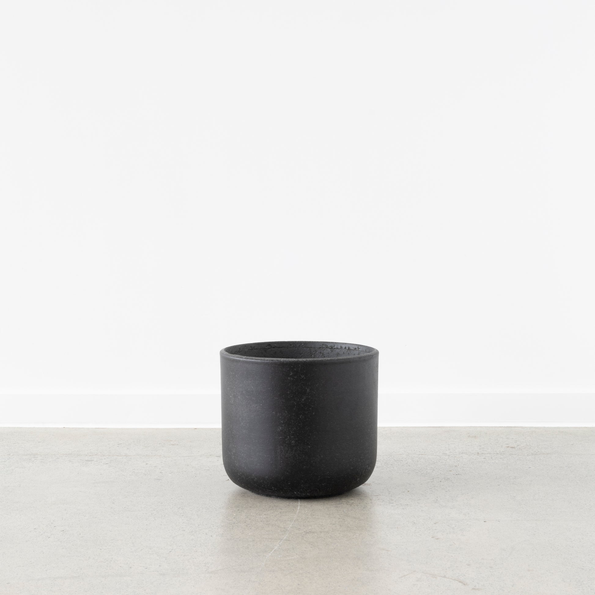 The Rustie Cement Pot with granito finish from BLACK Concept Store