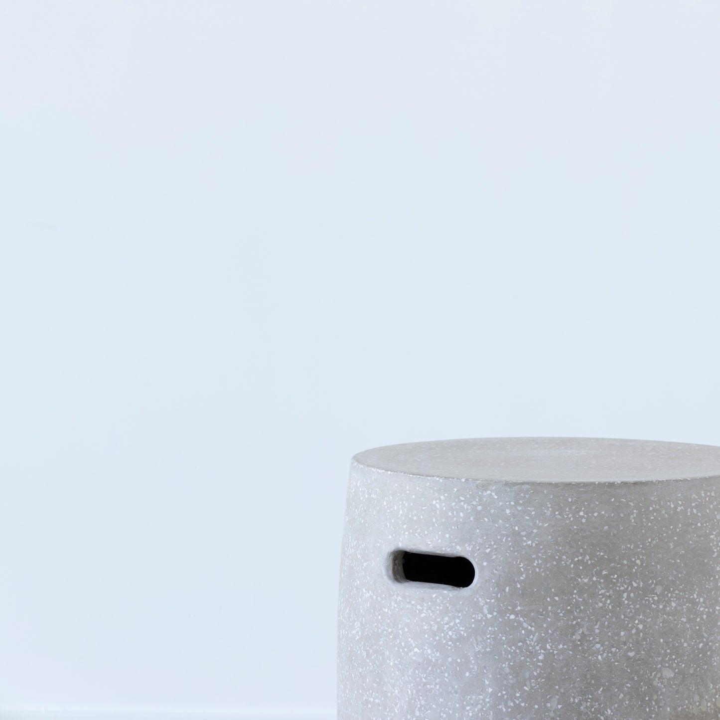Durable decorative Terrazzo stool for living spaces