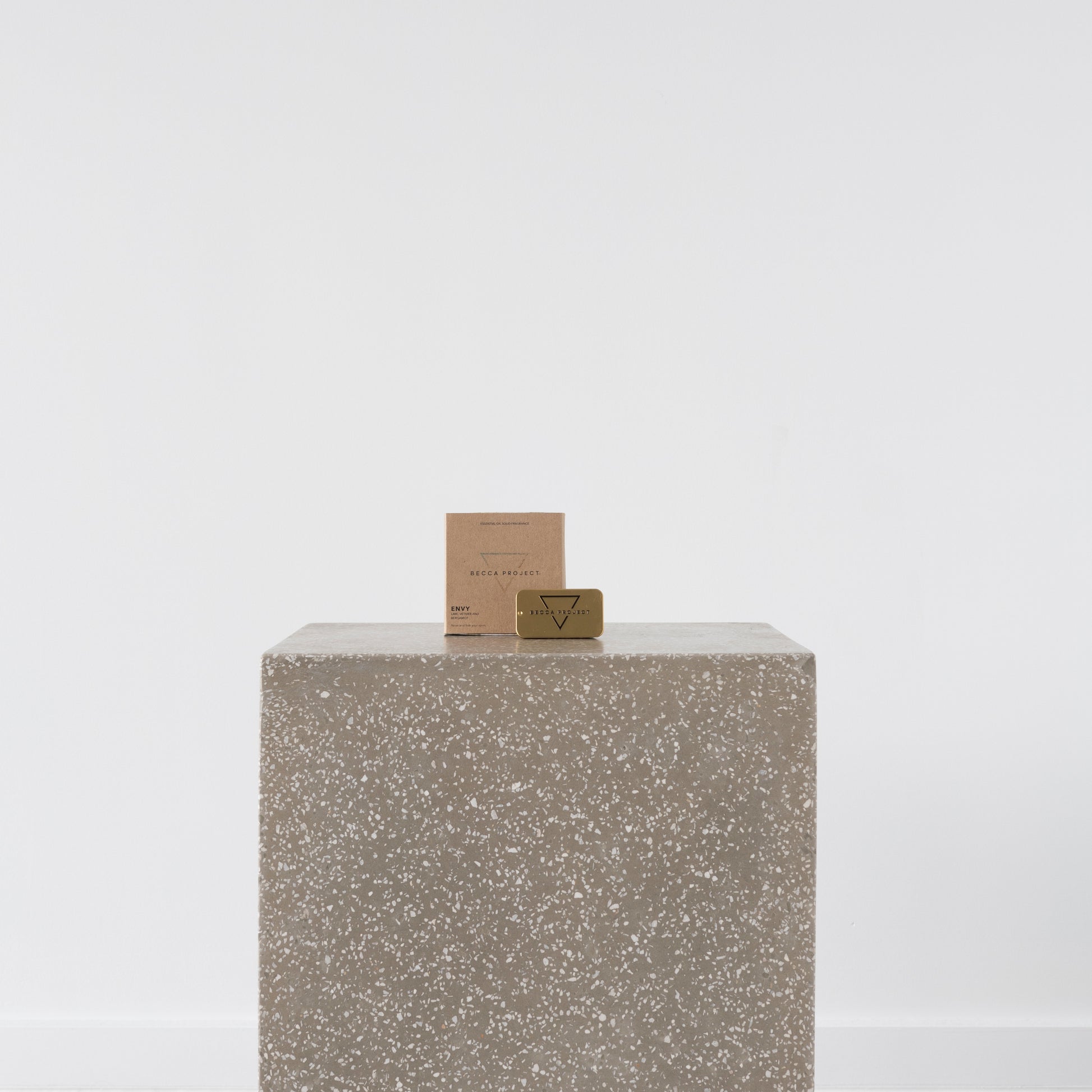 Close-up of Bergamot, Vetiver, Lime, and Pepper ingredients