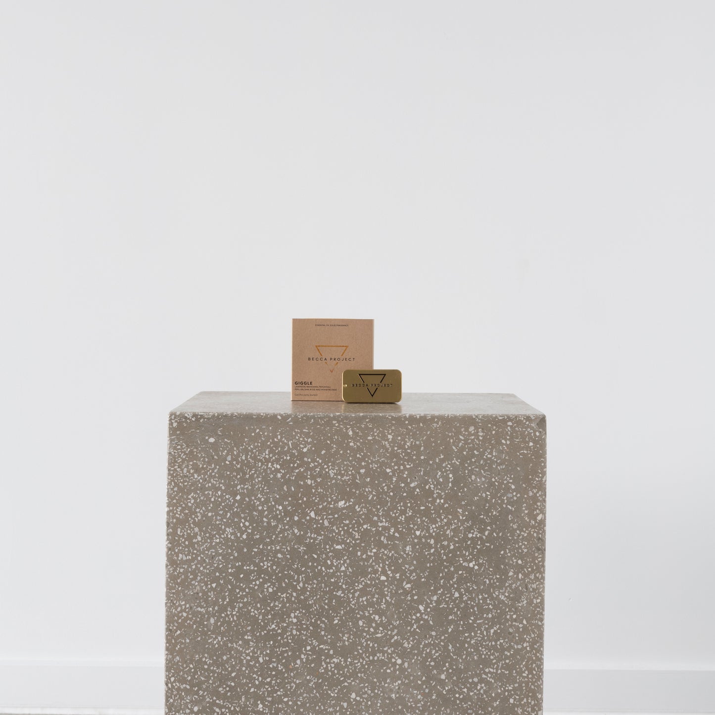 Aromatherapy setup featuring Giggle essential oil