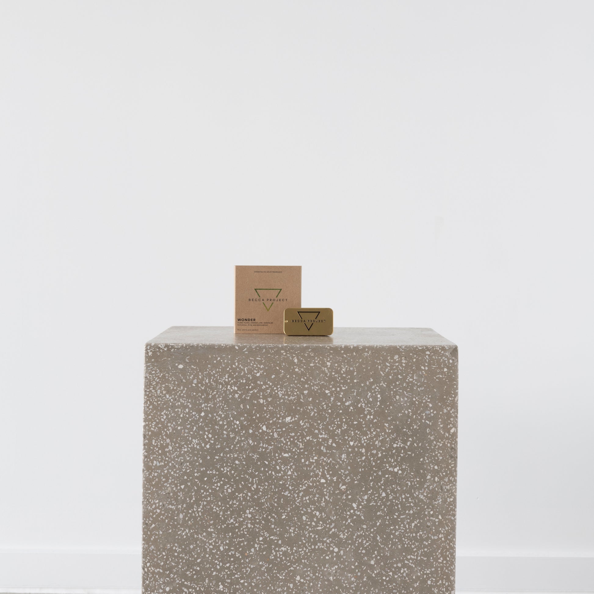 Close-up of Wonder Blend oil with natural botanicals