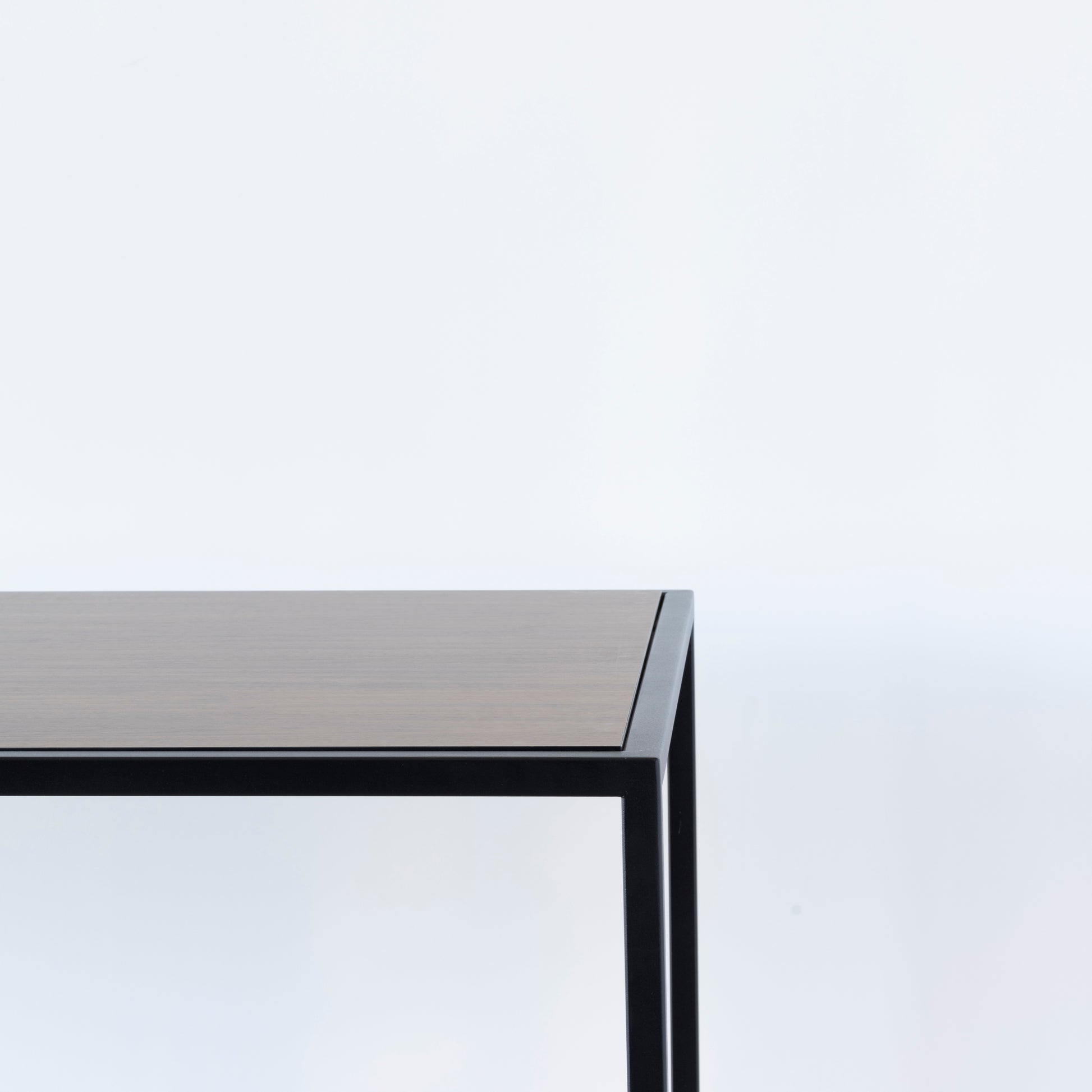 Locally made Nero Range dining table – Black and Walnut options