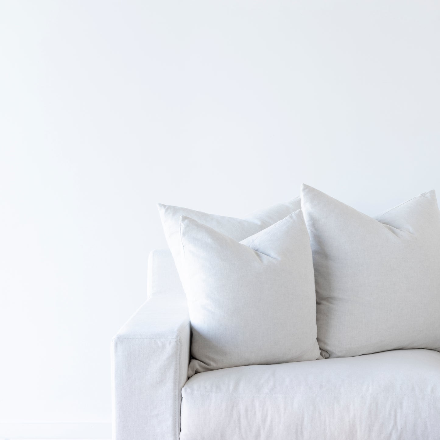 Comfortable 3.5 seater sofa with plush cushions and removable cover