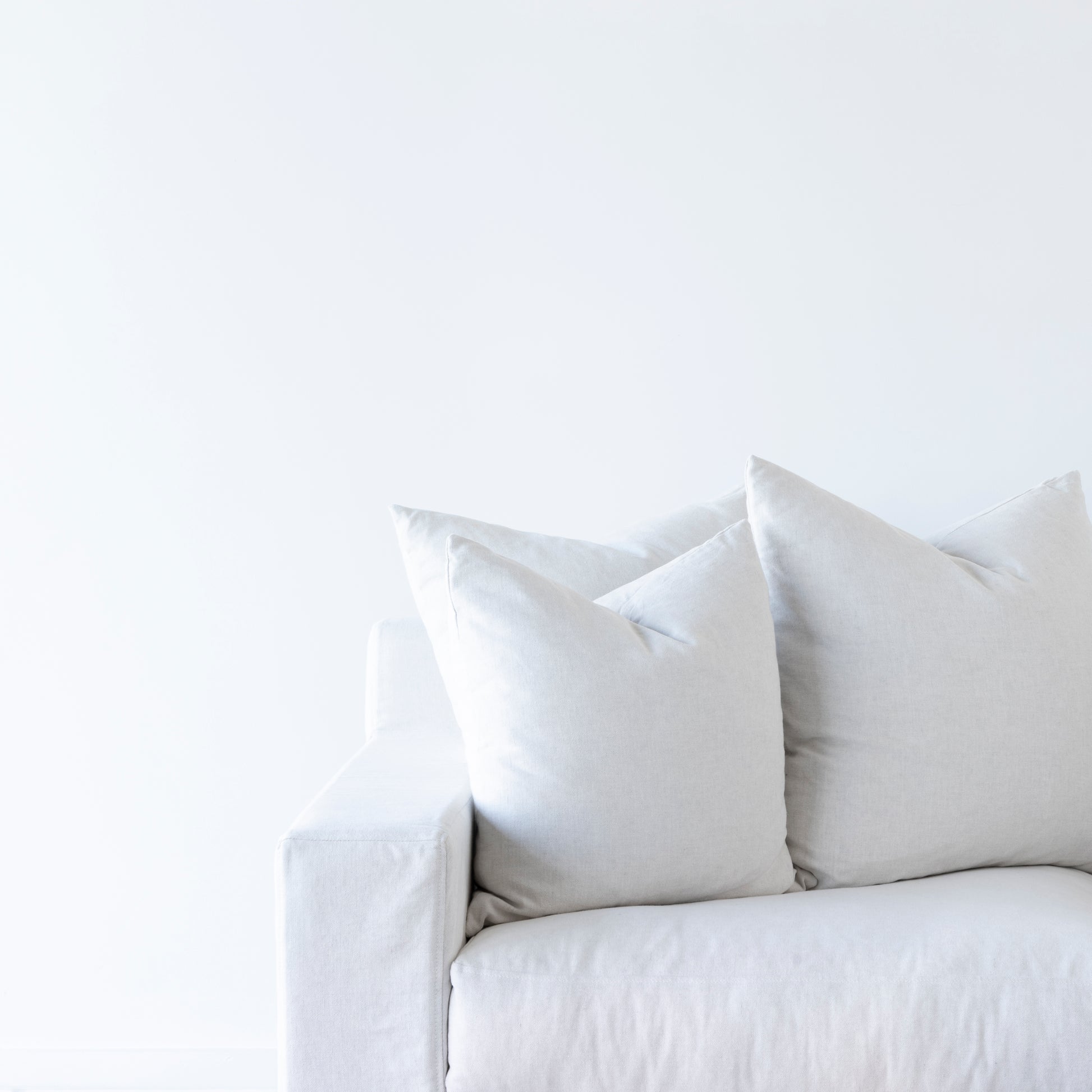 Comfortable 3.5 seater sofa with plush cushions and removable cover