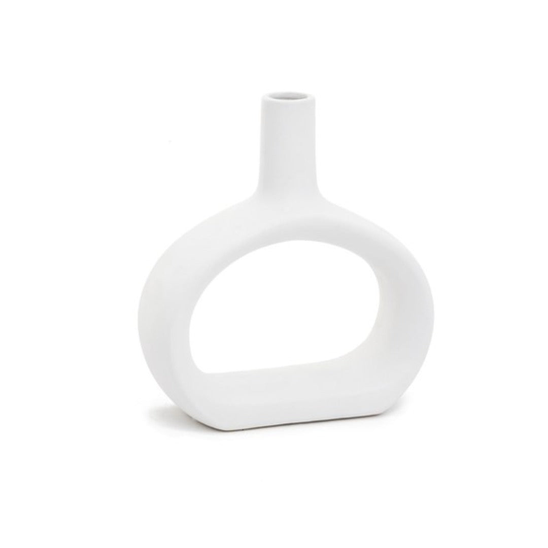 Octavia tall ceramic vase, 30.5cm height, decorative décor