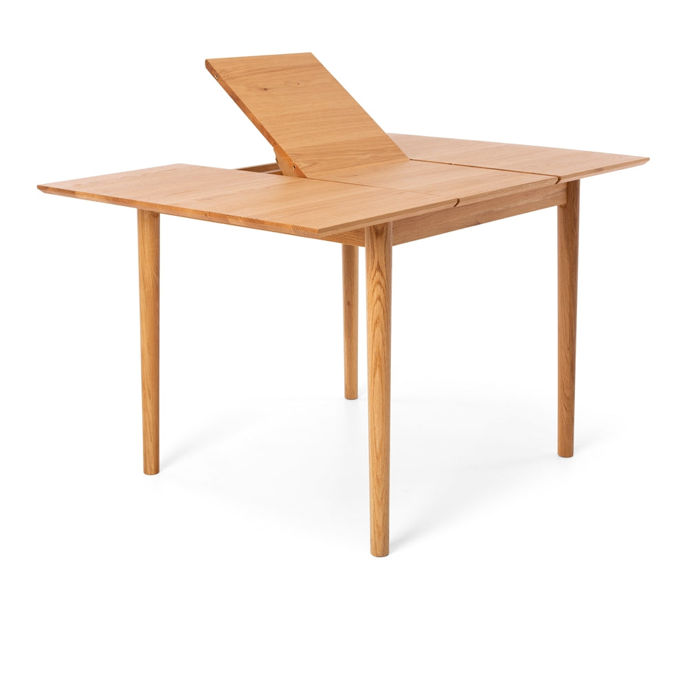 Scandinavian-style extension table for 2–4 people