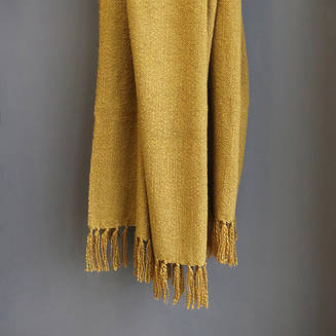 Serenade Tumeric Throw