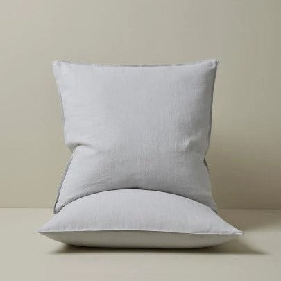 Ravello Linen Pillowcase - Silver