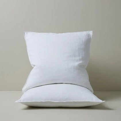 Ravello Linen Pillowcase - White